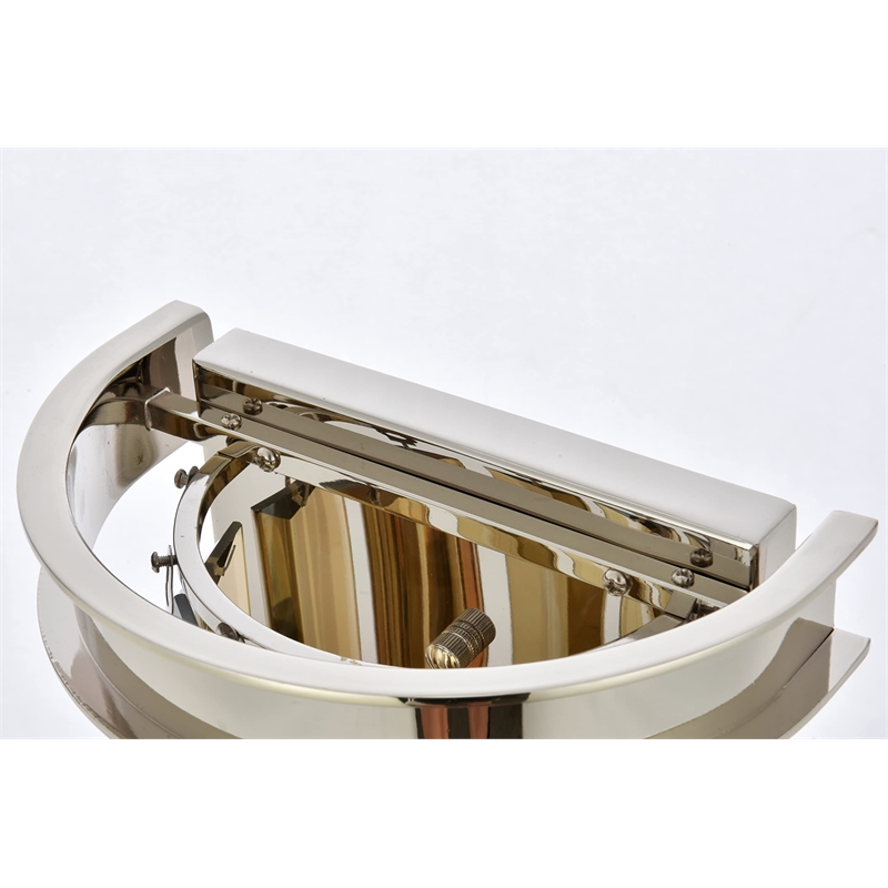 Urban Classic Sydney 2-Light Metal Royal Cut Wall Sconce in Matte Black