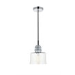 Living District Wiley 4-Light Transitional Metal Flush Mount in Chrome