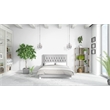 Living District Kaede 3-Light Transitional Metal Pendant in Chrome