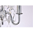 Living District Kaede 3-Light Transitional Metal Pendant in Chrome