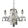 Living District Azalea 4-Light Transitional Metal Pendant in Gold