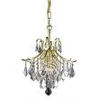 Living District Amelia 3-Light Transitional Metal Pendant in Gold