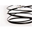 Living District Hopper 1-Light Transitional Metal Pendant in Black