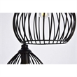 Living District Sayer 3-Light Transitional Metal Pendant in Black