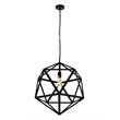 Living District Redmond 1-Light Transitional Metal Pendant in Black