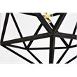 Living District Redmond 1-Light Transitional Metal Pendant in Black