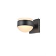 Living District Raine 1-Light Modern Aluminum LED Wall Sconce in Black Finish