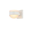 Living District Raine 1-Light Modern Aluminum LED Wall Sconce - White