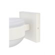 Living District Raine 1-Light Modern Aluminum LED Wall Sconce - White