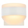 Living District Raine 1-Light Modern Aluminum LED Wall Sconce - White