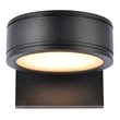 Living District Raine 1-Light Modern Style Aluminum LED Wall Sconce in Black