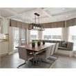 Living District Resolute 4-Light Mid-Century Metal Pendant in Black
