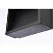 Living District Raine 1-Light Aluminum LED Wall Sconce in Black
