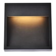 Living District Raine 1-Light Aluminum LED Wall Sconce in Black
