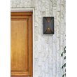 Living District Raine 1-Light Modern Style Aluminum LED Wall Sconce - Black