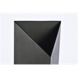 Living District Raine 1-Light Modern Style Aluminum LED Wall Sconce - Black