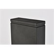 Living District Raine 1-Light Aluminum LED Wall Sconce - Black Finish
