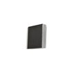 Living District Raine 1-Light Modern Aluminum LED Wall Sconce - Black Finish