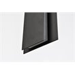 Living District Raine 1-Light Modern Aluminum Led Wall Sconce in Black