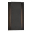 Living District Raine 1-Light Modern Aluminum Led Wall Sconce in Black