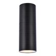 Living District Raine 1-Light Aluminum Outdoor Wall Light - Black
