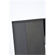 Living District Raine 1-Light Modern Aluminum Outdoor Wall Light in Black
