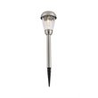 Living District Fae 6-Pack Stainless Steel Outdoor LED Pathway Light in Silver