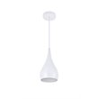 Living District Nora 1-Light Modern Aluminum Pendant in White