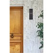 Living District Raine 1-Light Aluminum LED Wall Sconce in Black Finish