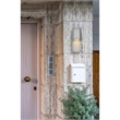 Living District Raine 1-Light Modern Aluminum LED Wall Sconce in Silver