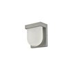 Living District Raine 1-Light Aluminum LED Wall Sconce - Silver Finish