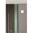 Living District Raine 1-Light Modern Aluminum LED Wall Sconce in White