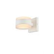 Living District Raine 1-Light Modern Aluminum LED Wall Sconce in White