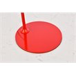 Living District Leroy 1-Light Modern Metal Table Lamp in Red