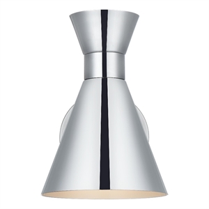 Living District Halycon 6&quot Wall Sconce In Chrome