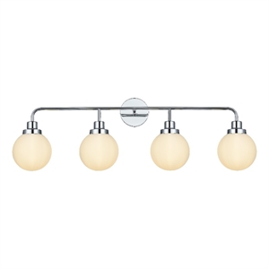 Living District Hanson 37&quot Wall Sconce In Chrome