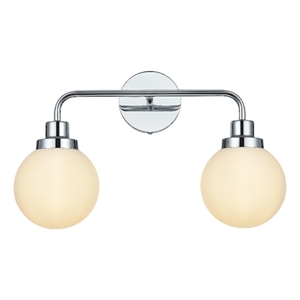Living District Hanson 19&quot Wall Sconce In Chrome