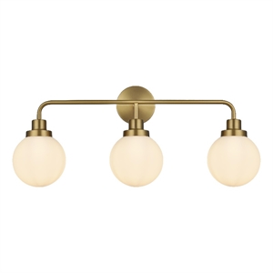 Living District Hanson 28&quot Wall Sconce In Satin Gold