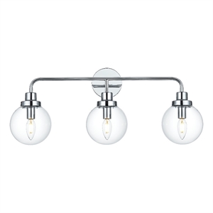 Living District Hanson 28&quot Wall Sconce In Chrome