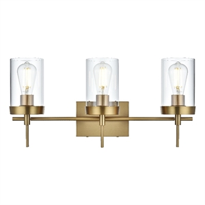 Living District Taryin 24&quot Wall Sconce In Satin Gold