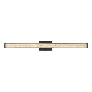 Living District Jaxx 36&quot Led Wall Sconce in Black