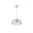 Living District Circa 1 Light Burnished Nickel Pendant