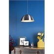 Living District Circa 1 Light Burnished Nickel Pendant