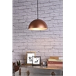 Living District Circa 1 Light Honey Gold Pendant