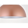 Living District Circa 1 Light Honey Gold Pendant