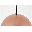 Living District Circa 1 Light Honey Gold Pendant