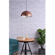 Living District Circa 1 Light Honey Gold Pendant