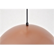 Living District Circa 1 Light Honey Gold Pendant