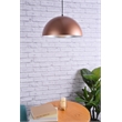 Living District Circa 1 Light Honey Gold Pendant