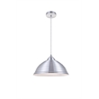 Living District Circa 1 Light Burnished Nickel Pendant